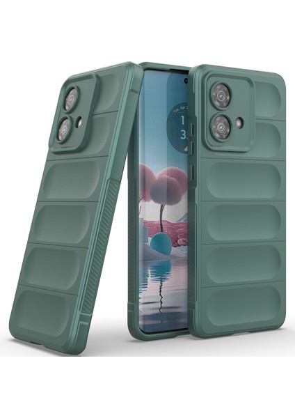 Motorola Edge 40 Neo Için Yumuşak Tpu Kaymaz Telefon Kılıfı - Yeşil (Yurt Dışından)