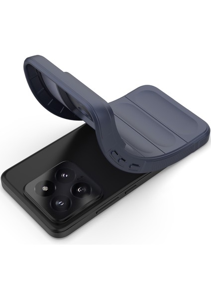 Xiaomi 14 Için Yumuşak Tpu Kaymaz Telefon Kılıfı - Lacivert (Yurt Dışından) modelleri