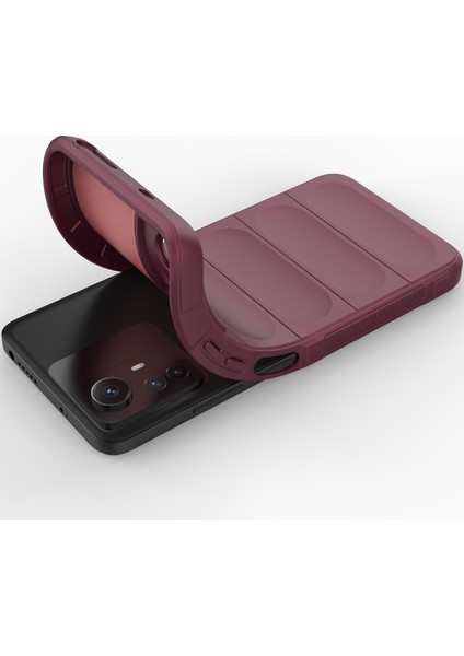 Xiaomi Redmi Note 12S Için Yumuşak Tpu Kaymaz Telefon Kılıfı - Koyu Kırmızı (Yurt Dışından) fırsatları