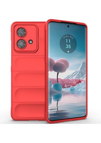 Motorola Edge 40 Neo Için Yumuşak Tpu Kaymaz Telefon Kılıfı - Kırmızı (Yurt Dışından) fiyatları