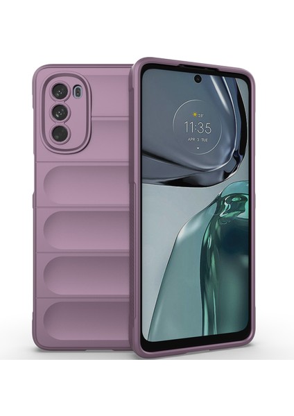 Motorola Moto G62 5g Için Yumuşak Tpu Kaymaz Telefon Kılıfı - Mor (Yurt Dışından) fiyatları
