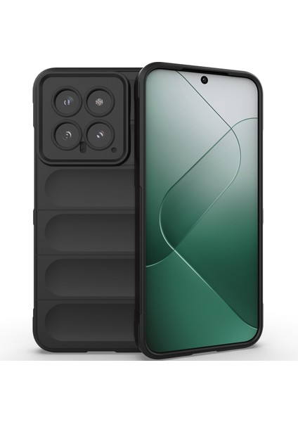 Xiaomi 14 Için Yumuşak Tpu Kaymaz Telefon Kılıfı - Siyah (Yurt Dışından) fiyatları