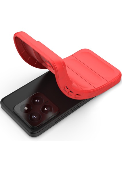 Xiaomi 14 Için Yumuşak Tpu Kaymaz Telefon Kılıfı - Kırmızı (Yurt Dışından) fırsatları