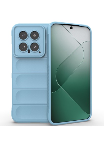 Xiaomi 14 Için Yumuşak Tpu Kaymaz Telefon Kılıfı - Mavi (Yurt Dışından) fiyatları