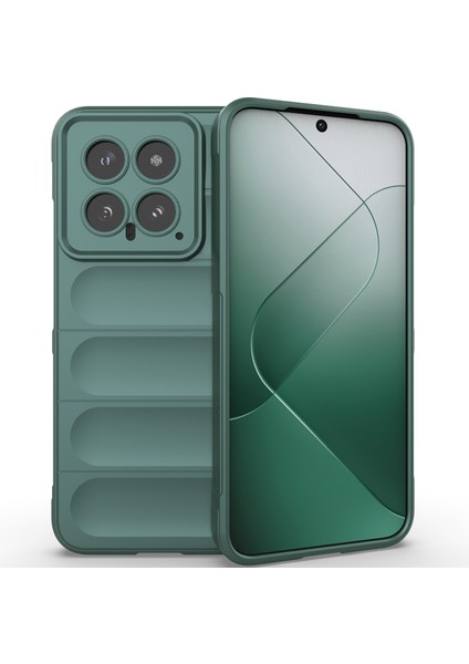 Xiaomi 14 Için Yumuşak Tpu Kaymaz Telefon Kılıfı - Yeşil (Yurt Dışından) fiyatları