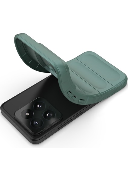 Xiaomi 14 Için Yumuşak Tpu Kaymaz Telefon Kılıfı - Yeşil (Yurt Dışından) modelleri