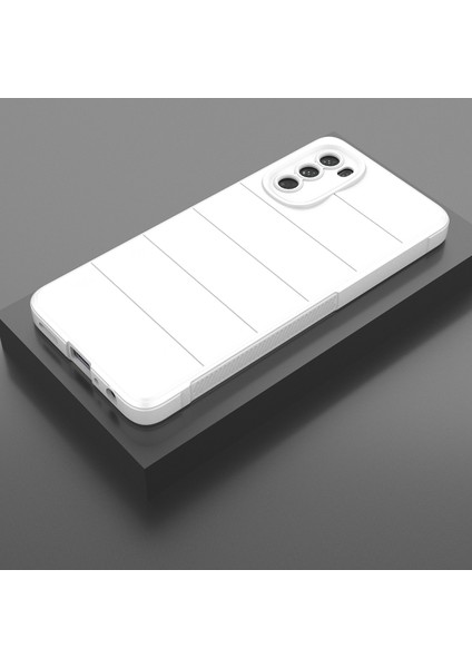 Motorola Moto G62 5g Için Yumuşak Tpu Kaymaz Telefon Kılıfı - Beyaz (Yurt Dışından) indirimleri
