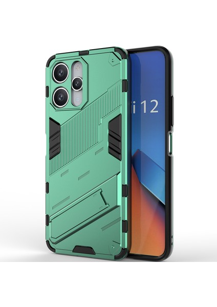 Xiaomi Redmi 12 /note 12R/POCO M6 Pro 5g Için Sert Pc Tpu Hibrit Düşme Önleyici Stand Telefon Kılıfı - Yeşil (Yurt Dışından) modelleri