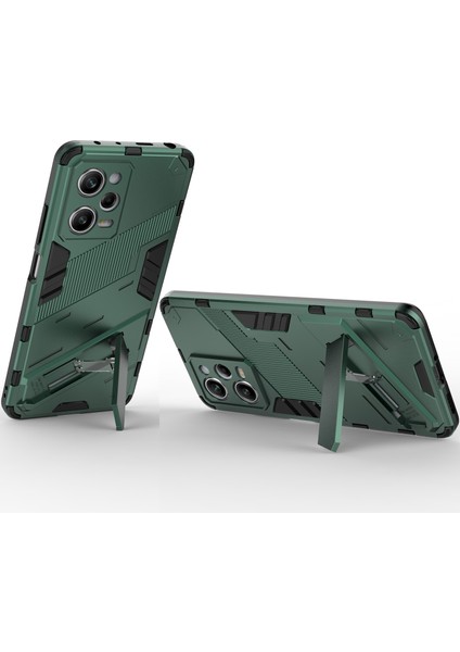 Xiaomi Poco X5 Pro /redmi Note 12 Pro 5g Için Sert Pc Tpu Hibrit Düşme Önleyici Stand Telefon Kılıfı - Yeşil (Yurt Dışından) fırsatları
