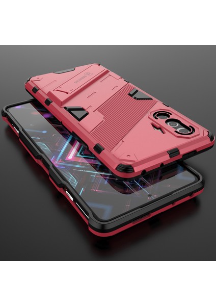 Xiaomi Poco F3 Gt /redmi K40 Gaming Için Sert Pc Tpu Hibrit Düşme Önleyici Stand Telefon Kılıfı - Sıcak Pembe (Yurt Dışından) indirimleri