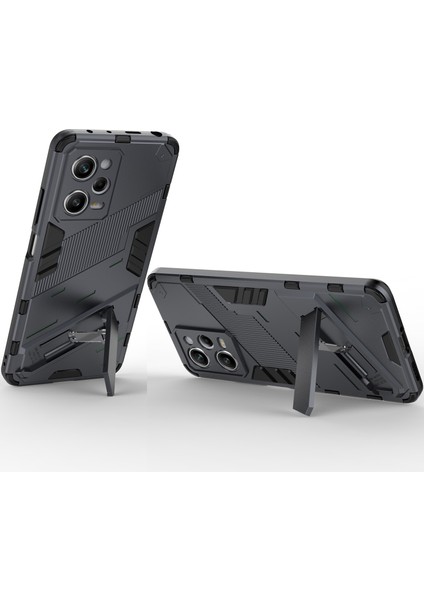 Xiaomi Poco X5 Pro /redmi Note 12 Pro 5g Için Sert Pc Tpu Hibrit Düşme Önleyici Stand Telefon Kılıfı - Gri (Yurt Dışından) fırsatları