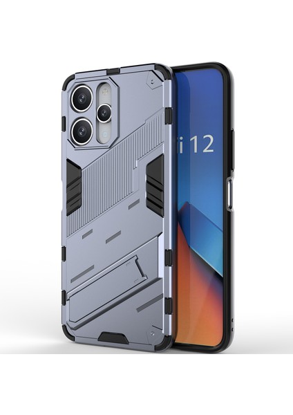 Xiaomi Redmi 12 /note 12R/POCO M6 Pro 5g Için Sert Pc Tpu Hibrit Düşme Önleyici Stand Telefon Kılıfı - Gri (Yurt Dışından) modelleri