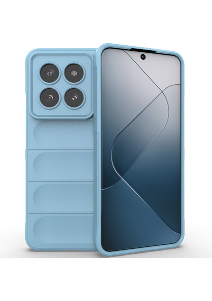 Xiaomi 14 Pro Için Yumuşak Tpu Kaymaz Telefon Kılıfı - Mavi (Yurt Dışından) fiyatları