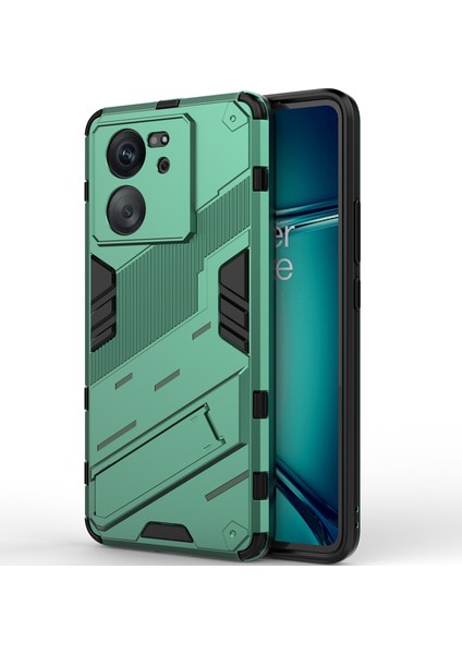 Xiaomi 13T/13T Pro/redmi K60 Ultra Için Sert Pc Tpu Hibrit Düşme Önleyici Stand Telefon Kılıfı - Yeşil (Yurt Dışından) modelleri