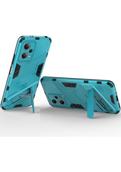 Xiaomi Poco X5 /redmi Note 12 5g Için Sert Pc Tpu Hibrit Düşme Önleyici Stand Telefon Kılıfı - Mavi (Yurt Dışından) fırsatları