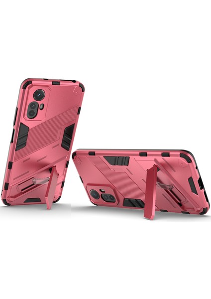 Xiaomi Redmi Note 12S 4g Için Sert Pc Tpu Hibrit Düşme Önleyici Stand Telefon Kılıfı - Sıcak Pembe (Yurt Dışından) fırsatları