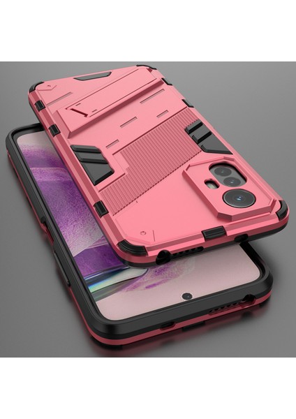 Xiaomi Redmi Note 12S 4g Için Sert Pc Tpu Hibrit Düşme Önleyici Stand Telefon Kılıfı - Sıcak Pembe (Yurt Dışından) indirimleri