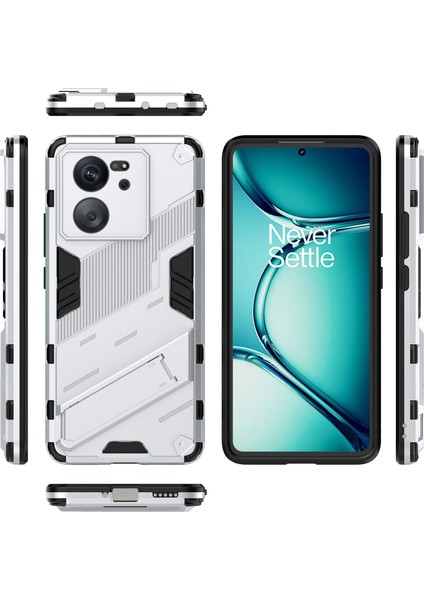 Xiaomi 13T/13T Pro/redmi K60 Ultra Için Sert Pc Tpu Hibrit Düşme Önleyici Stand Telefon Kılıfı - Beyaz (Yurt Dışından) fiyatları