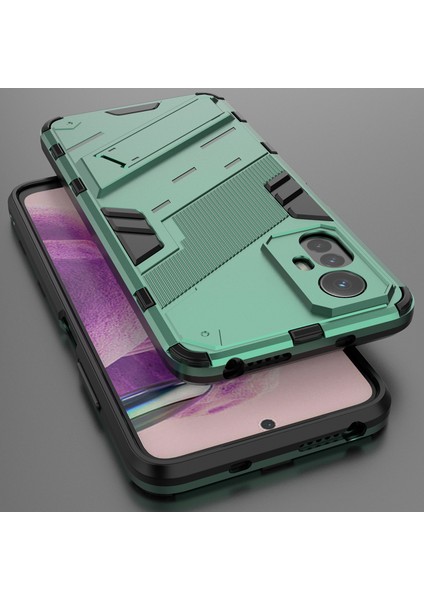 Xiaomi Redmi Note 12S 4g Için Sert Pc Tpu Hibrit Düşme Önleyici Stand Telefon Kılıfı - Yeşil (Yurt Dışından) indirimleri