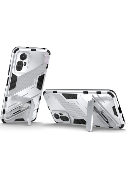 Xiaomi Redmi Note 12S 4g Için Sert Pc Tpu Hibrit Düşme Önleyici Stand Telefon Kılıfı - Beyaz (Yurt Dışından) fırsatları
