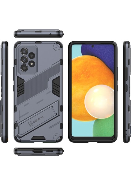 Samsung Galaxy A53 5g Için Sert Pc Tpu Hibrit Düşme Önleyici Stand Telefon Kılıfı - Gri (Yurt Dışından) fiyatları
