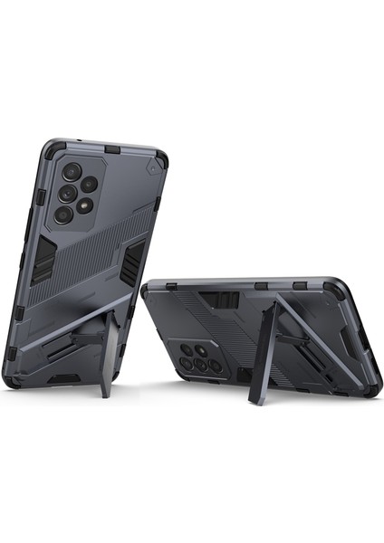 Samsung Galaxy A53 5g Için Sert Pc Tpu Hibrit Düşme Önleyici Stand Telefon Kılıfı - Gri (Yurt Dışından) fırsatları