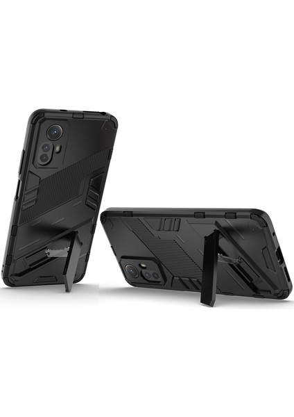 Xiaomi Redmi Note 12S 4g Için Sert Pc Tpu Hibrit Düşme Önleyici Stand Telefon Kılıfı - Siyah (Yurt Dışından) fırsatları