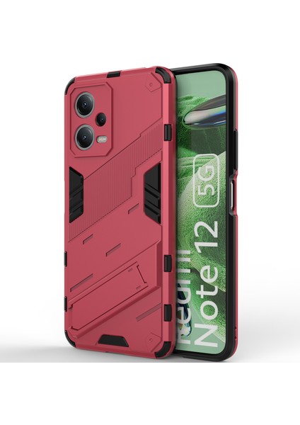 Xiaomi Poco X5 /redmi Note 12 5g Için Sert Pc Tpu Hibrit Düşme Önleyici Stand Telefon Kılıfı - Sıcak Pembe (Yurt Dışından) modelleri