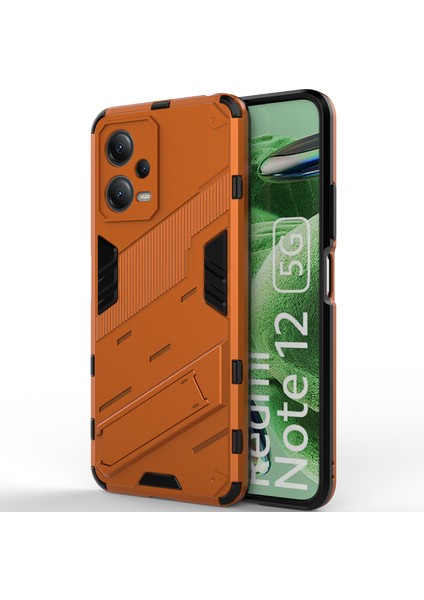 Xiaomi Poco X5 /redmi Note 12 5g Için Sert Pc Tpu Hibrit Düşme Önleyici Stand Telefon Kılıfı - Turuncu (Yurt Dışından) modelleri