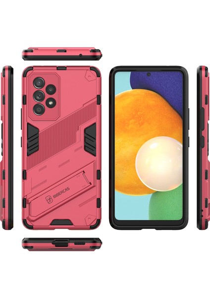 Samsung Galaxy A53 5g Için Sert Pc Tpu Hibrit Düşme Önleyici Stand Telefon Kılıfı - Sıcak Pembe (Yurt Dışından) fiyatları