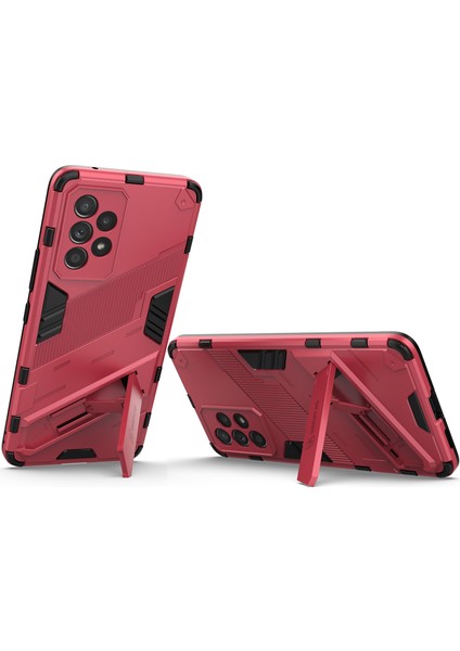 Samsung Galaxy A53 5g Için Sert Pc Tpu Hibrit Düşme Önleyici Stand Telefon Kılıfı - Sıcak Pembe (Yurt Dışından) fırsatları