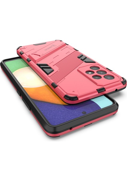 Samsung Galaxy A53 5g Için Sert Pc Tpu Hibrit Düşme Önleyici Stand Telefon Kılıfı - Sıcak Pembe (Yurt Dışından) indirimleri