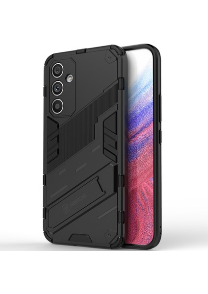 Samsung Galaxy A54 Için Sert Pc Tpu Hibrit Düşme Önleyici Stand Telefon Kılıfı - Siyah (Yurt Dışından) modelleri