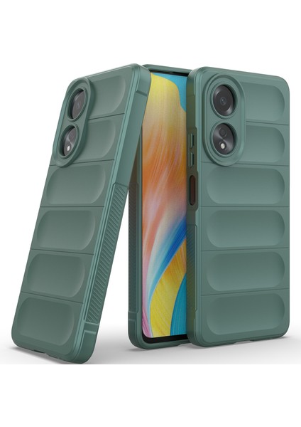 Oppo A58 4g Için Yumuşak Tpu Kaymaz Telefon Kılıfı - Yeşil (Yurt Dışından) fiyatları