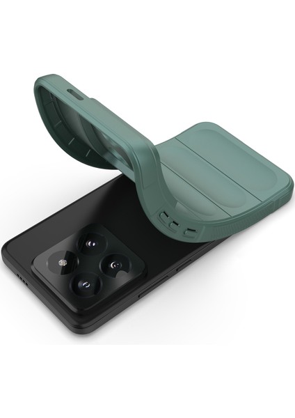 Xiaomi 14 Pro Için Yumuşak Tpu Kaymaz Telefon Kılıfı - Yeşil (Yurt Dışından) fırsatları