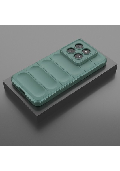 Xiaomi 14 Pro Için Yumuşak Tpu Kaymaz Telefon Kılıfı - Yeşil (Yurt Dışından) indirimleri