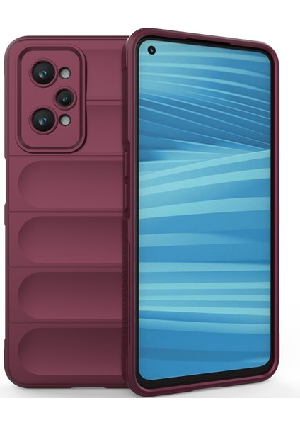 Realme Gt2 Için Yumuşak Tpu Kaymaz Telefon Kılıfı - Koyu Kırmızı (Yurt Dışından) fiyatları