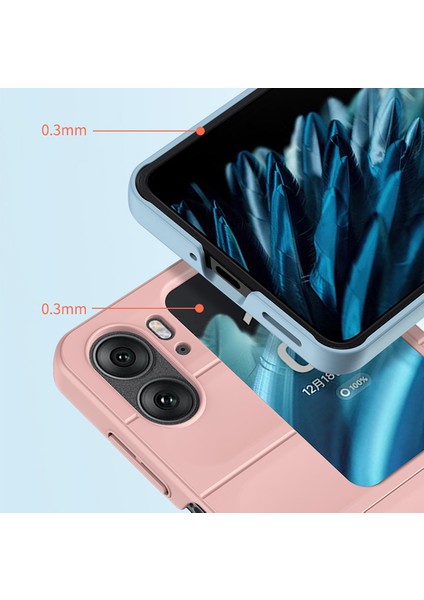 Oppo Find N2 Flip Için Dayanıklı Pc Kauçuk Darbeye Dayanıklı Telefon Kılıfı - Gri (Yurt Dışından) modelleri