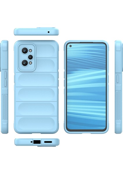 Realme Gt2 Için Yumuşak Tpu Kaymaz Telefon Kılıfı - Mavi (Yurt Dışından) modelleri