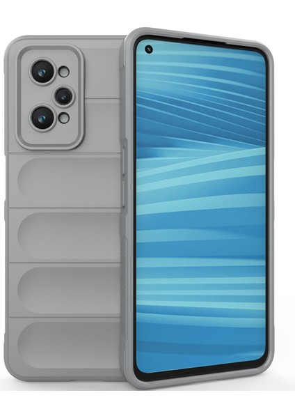 Realme Gt2 Için Yumuşak Tpu Kaymaz Telefon Kılıfı - Gri (Yurt Dışından)