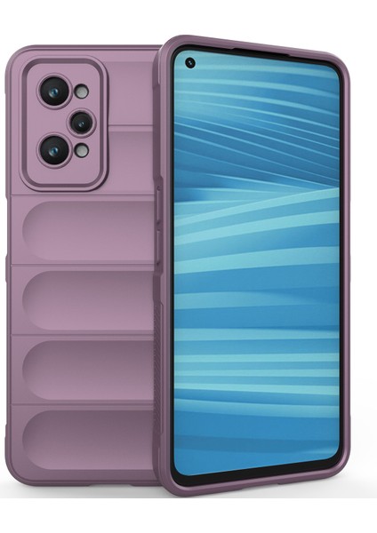 Realme Gt2 Için Yumuşak Tpu Kaymaz Telefon Kılıfı - Mor (Yurt Dışından)