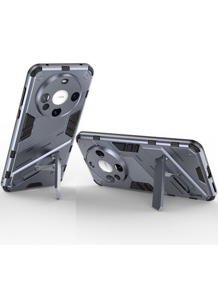 Huawei Mate 60 Için Sert Pc Tpu Hibrit Düşme Önleyici Stand Telefon Kılıfı - Gri (Yurt Dışından) fırsatları