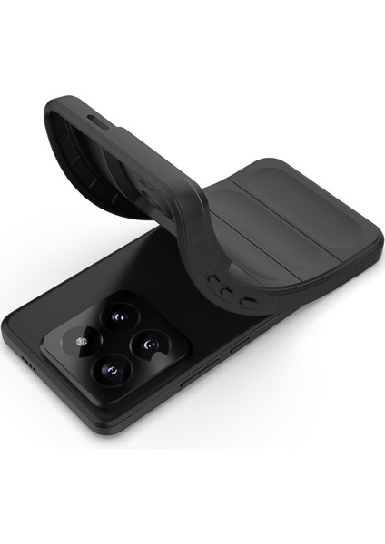Xiaomi 14 Pro Için Yumuşak Tpu Kaymaz Telefon Kılıfı - Siyah (Yurt Dışından) fırsatları
