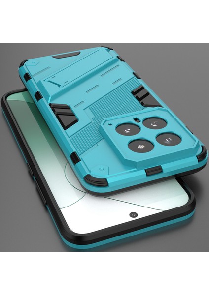 Xiaomi 14 Için Sert Pc Tpu Hibrit Düşme Önleyici Stand Telefon Kılıfı - Mavi (Yurt Dışından) indirimleri