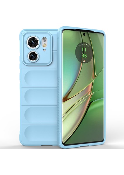 Motorola Edge 40 Için Yumuşak Tpu Kaymaz Telefon Kılıfı - Mavi (Yurt Dışından) fiyatları