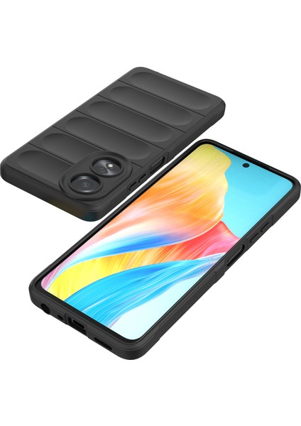 Oppo A58 4g Için Yumuşak Tpu Kaymaz Telefon Kılıfı - Mor (Yurt Dışından) modelleri