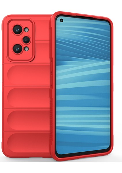 Realme Gt2 Için Yumuşak Tpu Kaymaz Telefon Kılıfı - Kırmızı (Yurt Dışından) fiyatları