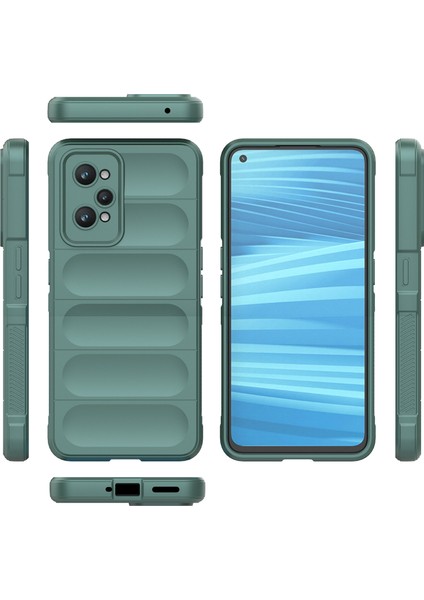 Realme Gt2 Için Yumuşak Tpu Kaymaz Telefon Kılıfı - Yeşil (Yurt Dışından) modelleri