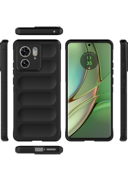 Motorola Edge 40 Için Yumuşak Tpu Kaymaz Telefon Kılıfı - Siyah (Yurt Dışından) modelleri