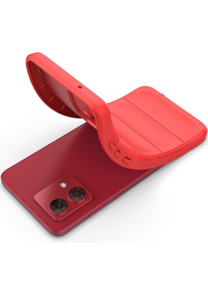Motorola Moto G84 Için Yumuşak Tpu Kaymaz Telefon Kılıfı - Kırmızı (Yurt Dışından) fırsatları